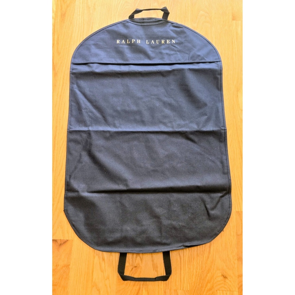 Ralph Lauren Navy Blue 39"×24" Garment Bag/Travel Case Double Handles- NWOT